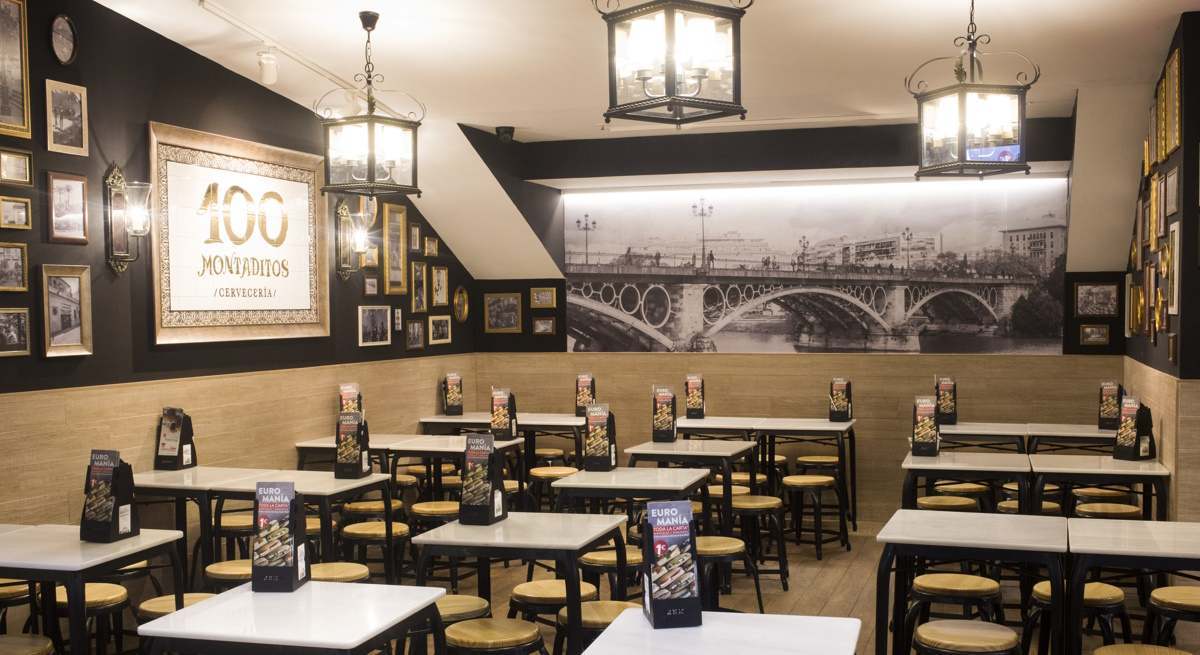 Un restaurante de 100 Montaditos