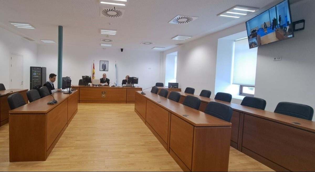 Imagen de una sala de vistas