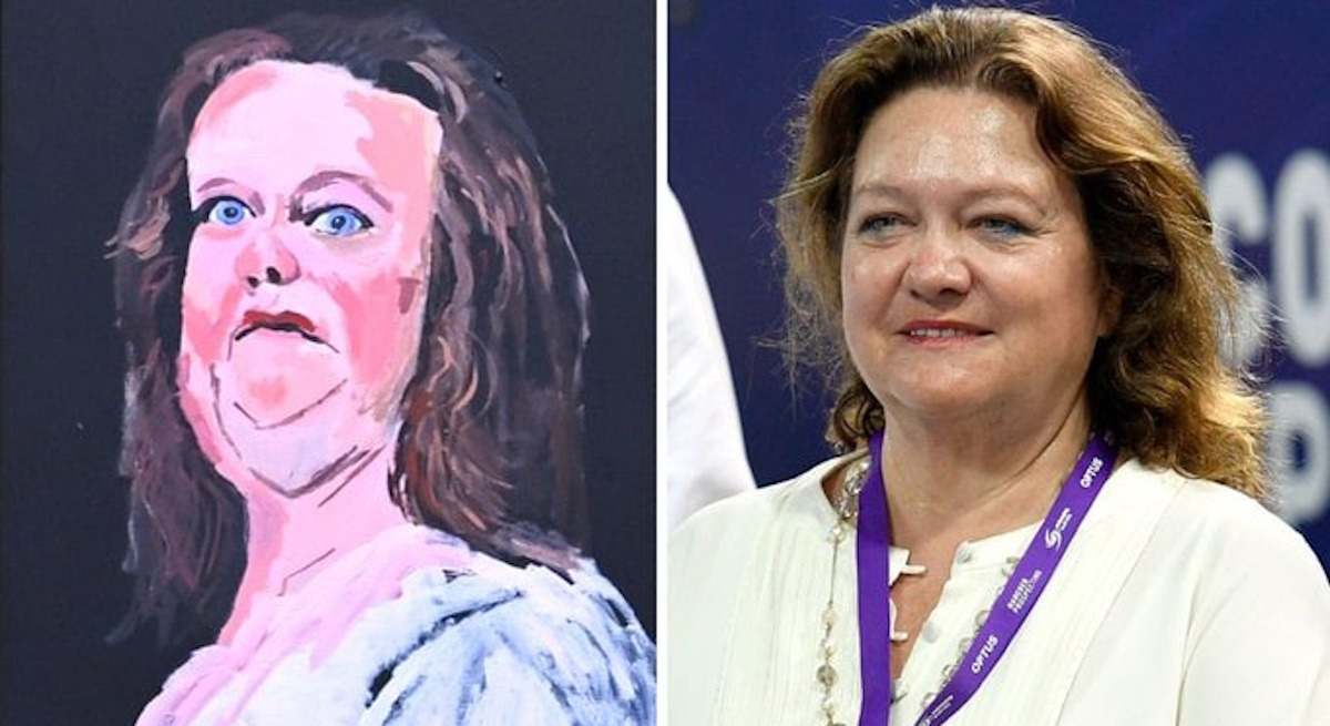 La mujer más rica de Australia exige que se retire su retrato de una exposición