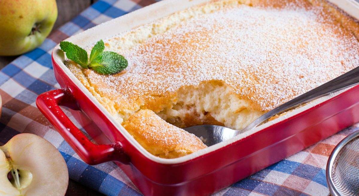 Pudin de manzana