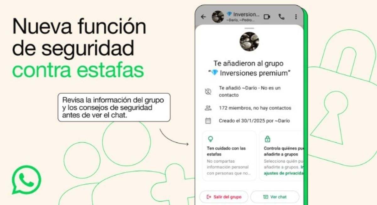 Nueva función de vista previa de los chats en WhatsApp. / Foto: EP