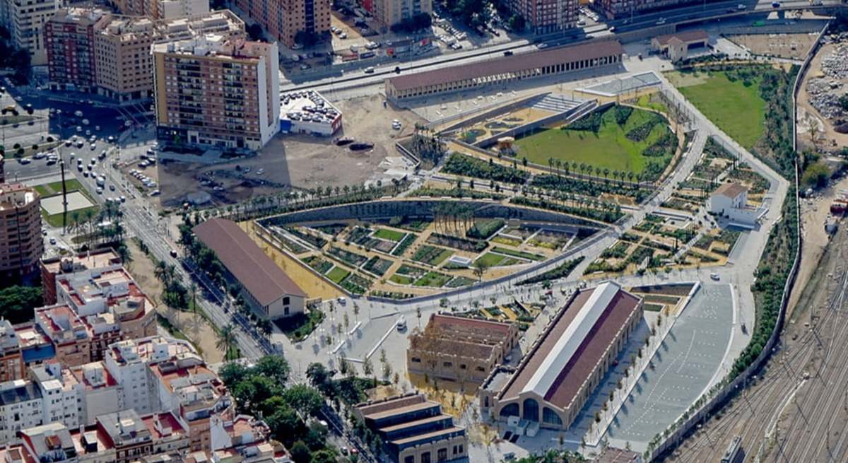 Zona donde se ubican los solares.