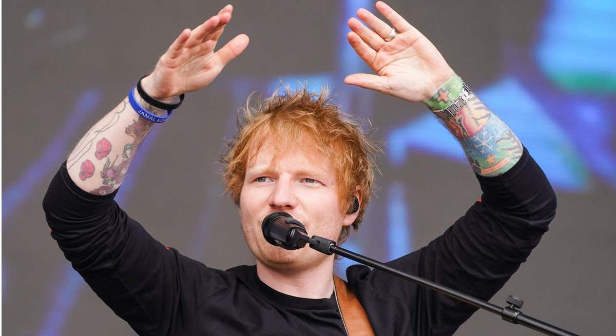 Cantante británico Ed Sheeran