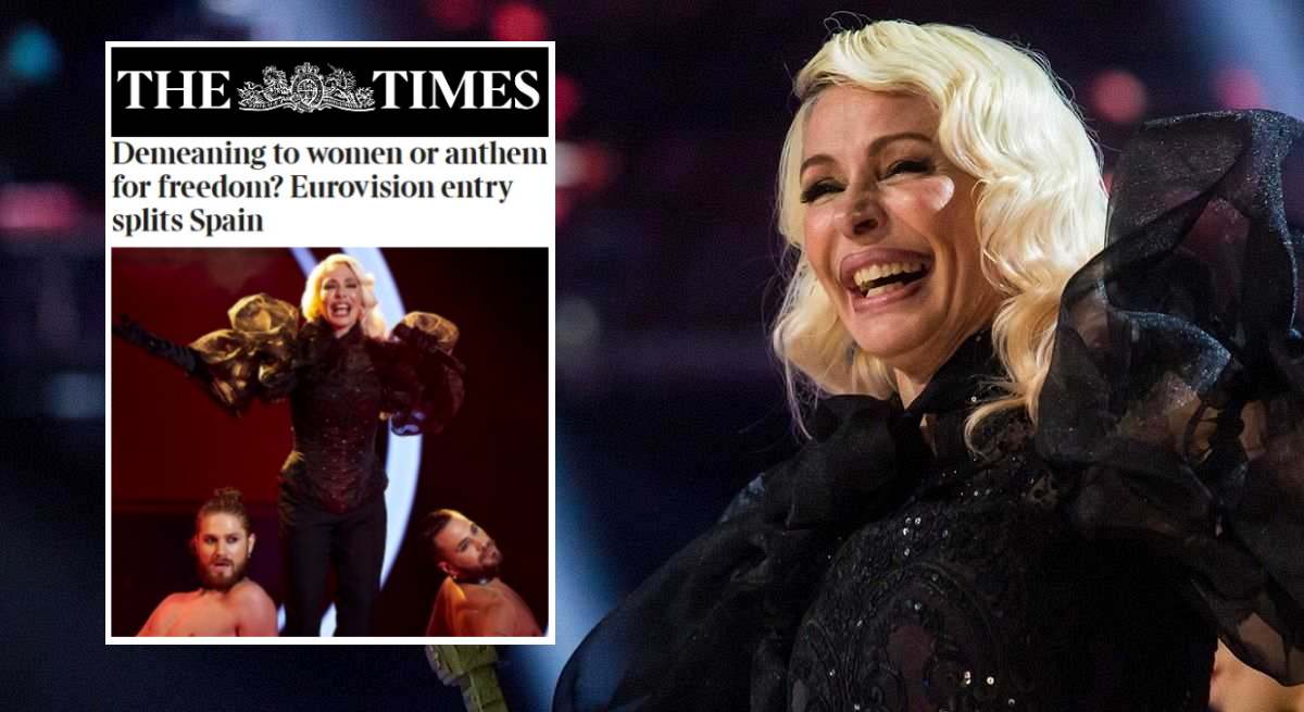 Zorra y Nebulossa, portada de The Times