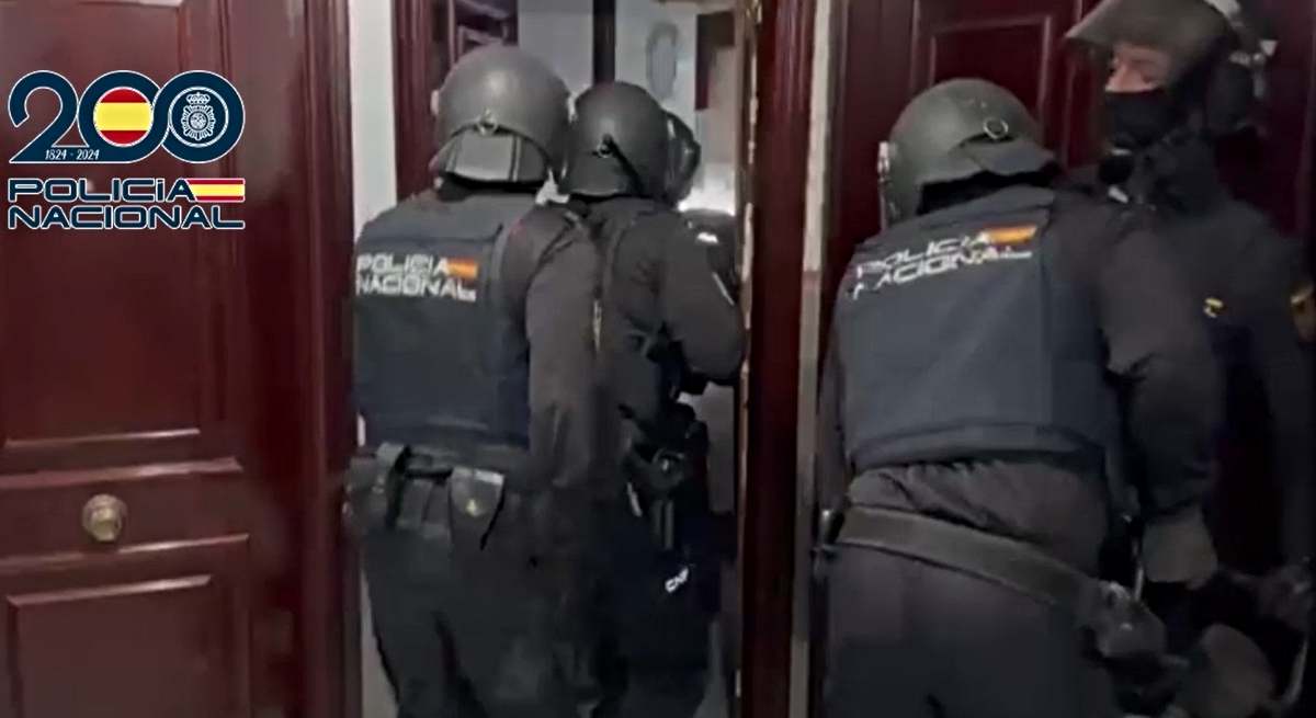 Imagen de la intervención policial / EP