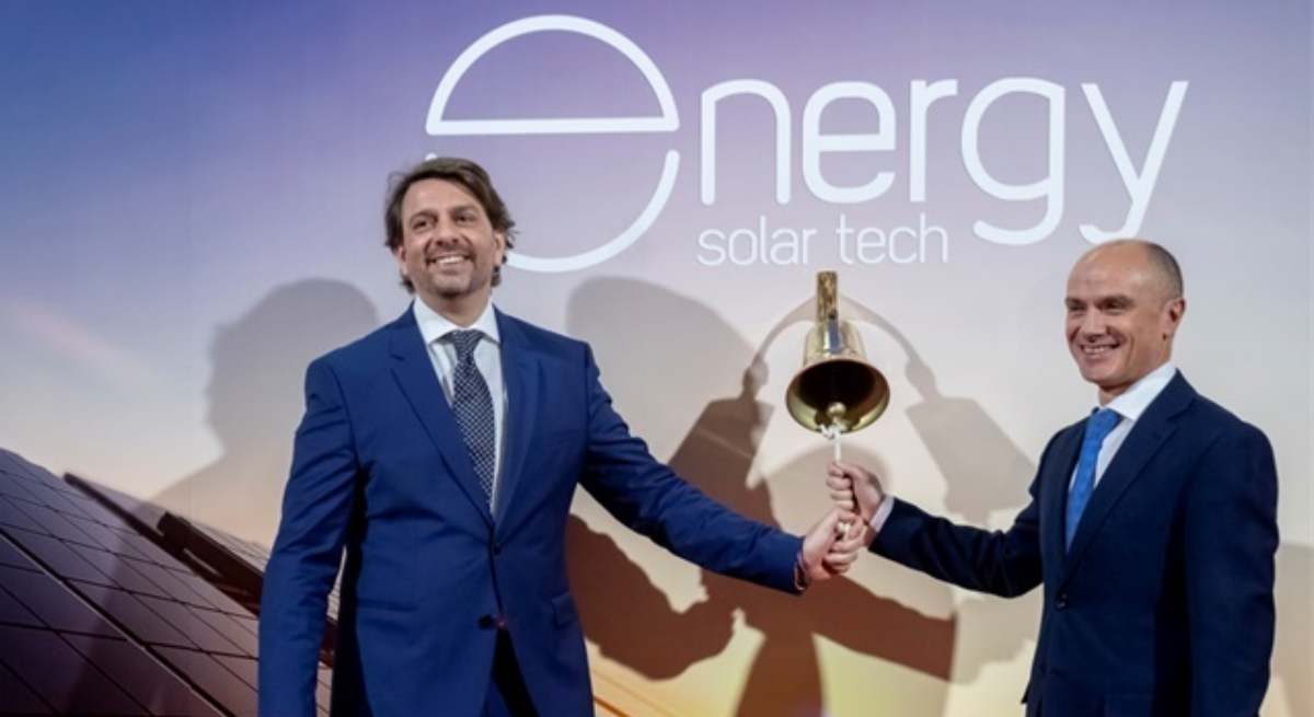 Alberto Hernández Poza, consejero delegado de Energy Solar Tech, y Abel Martín Sánchez, consejero ejecutivo