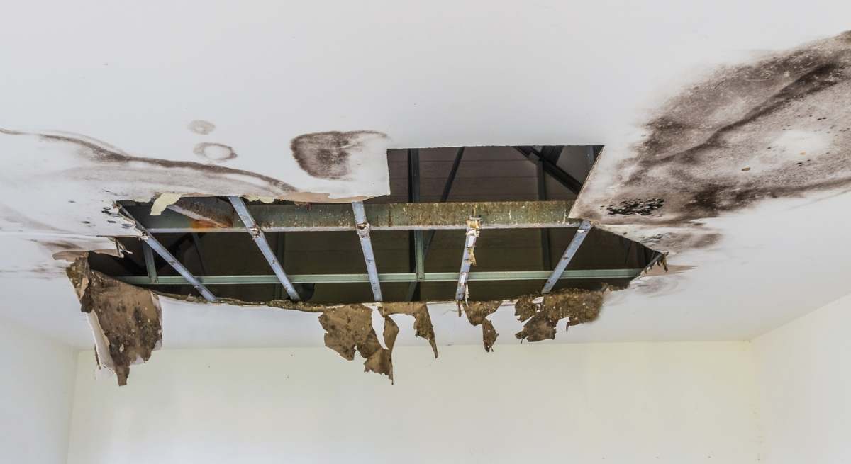 Daos por lluvias en la vivienda