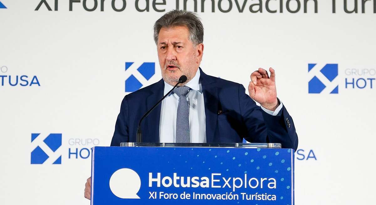 Amancio López, presidente de Hotusa. EE