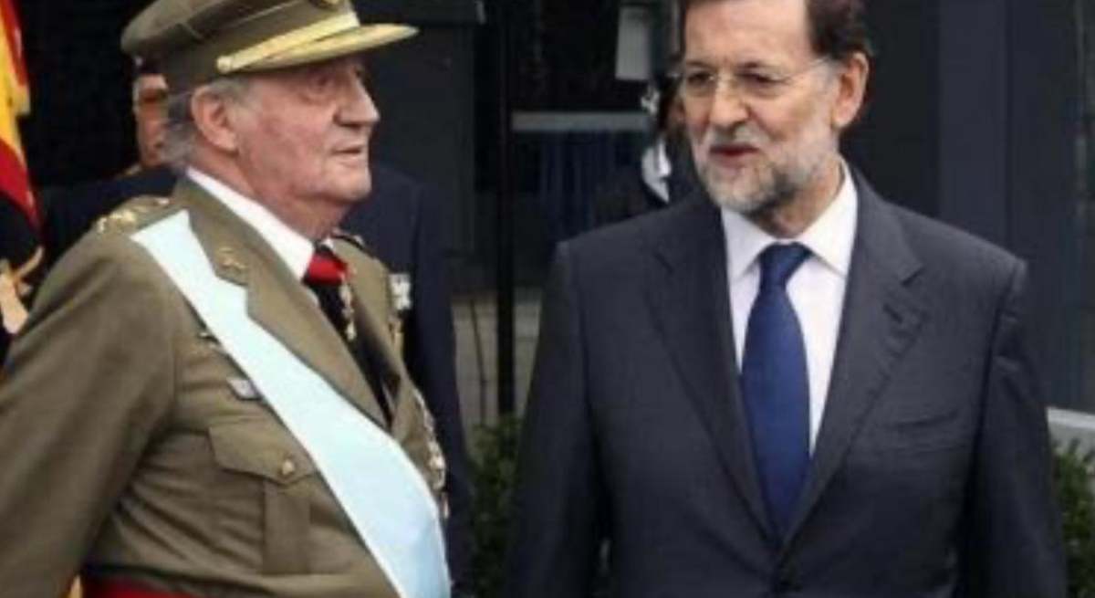 Rajoy desfile 12 octubre Rey Juan Carlos 