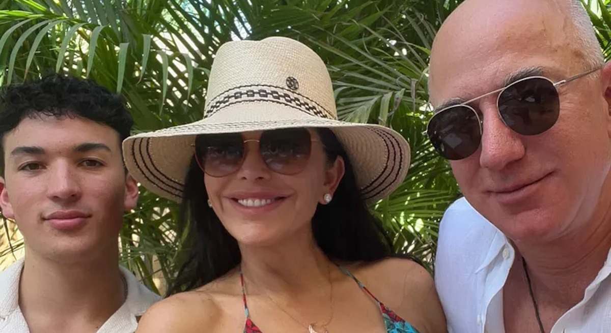 Lauren Sanchez y Jeff Bezos