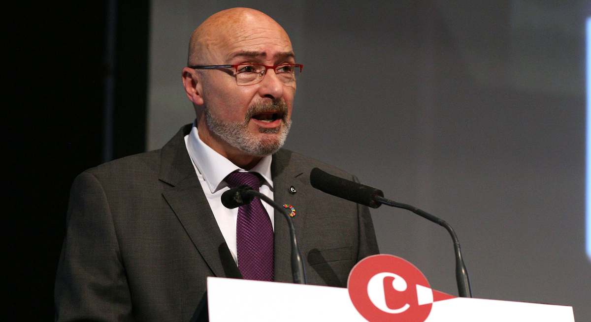 El presidente de la patronal independentista Conpymes, José María Torres. Luis Moreno