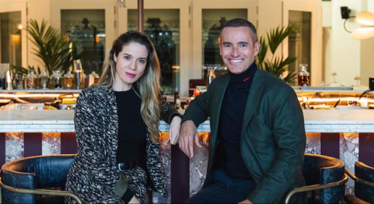 Cristina Lasvignes y su marido