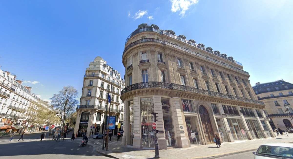 Edificio en el número 14 de la calle Halévy, en París, propiedad de Amancio Ortega