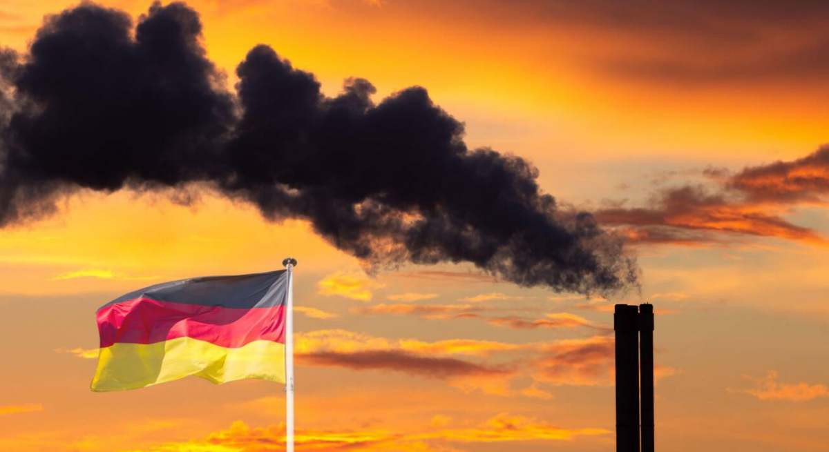 alemania bandera humo