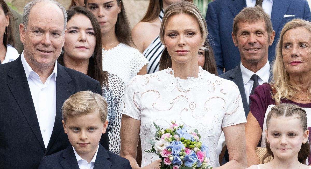 Charlene de Mónaco / Alberto de Mónaco / Gemelos