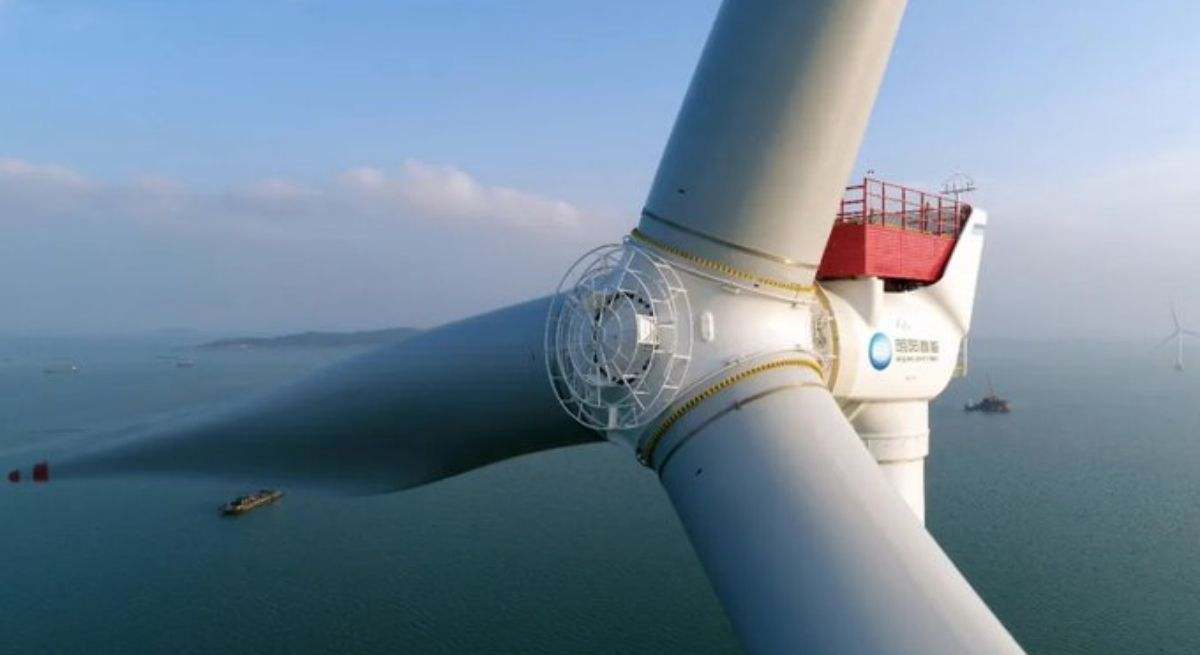 China acaba de encender la turbina eólica marina más grande del mundo: está afectando al clima