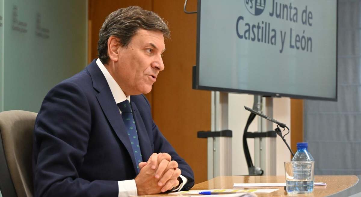 Carlos Fernández Carriedo, consejero de Economía y Hacienda y portavoz de la Junta