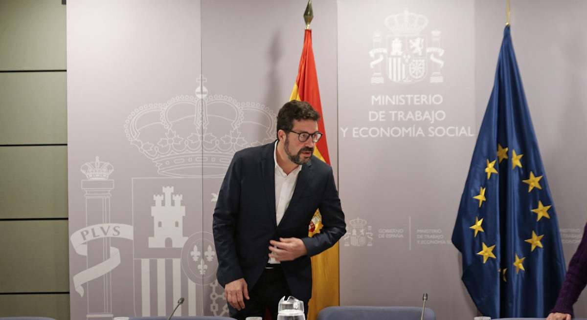 El secretario de Estado de Empleo, Joaquín Pérez Rey