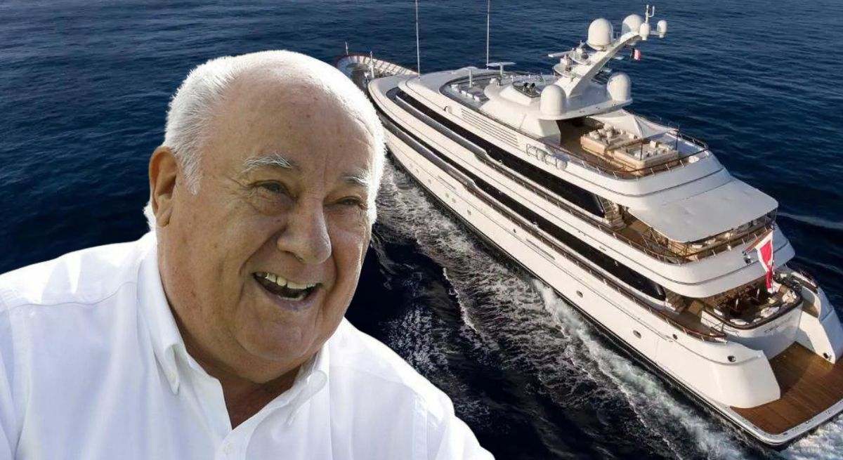 Amancio y su yate