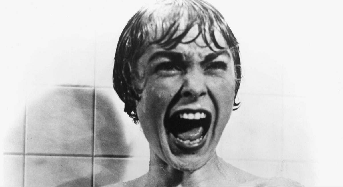Escena de la película "Psicosis", de Alfred Joseph Hitchcock