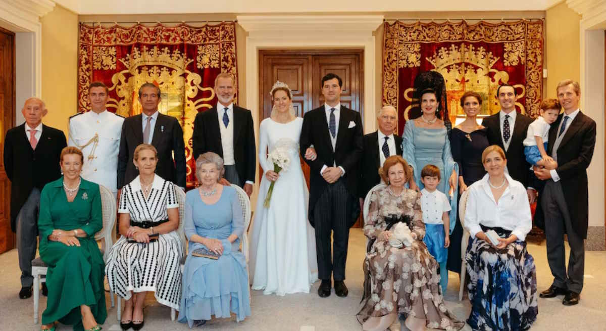 la boda de Victoria López-Quesada que ha reunido a la realeza y la aristocracia
