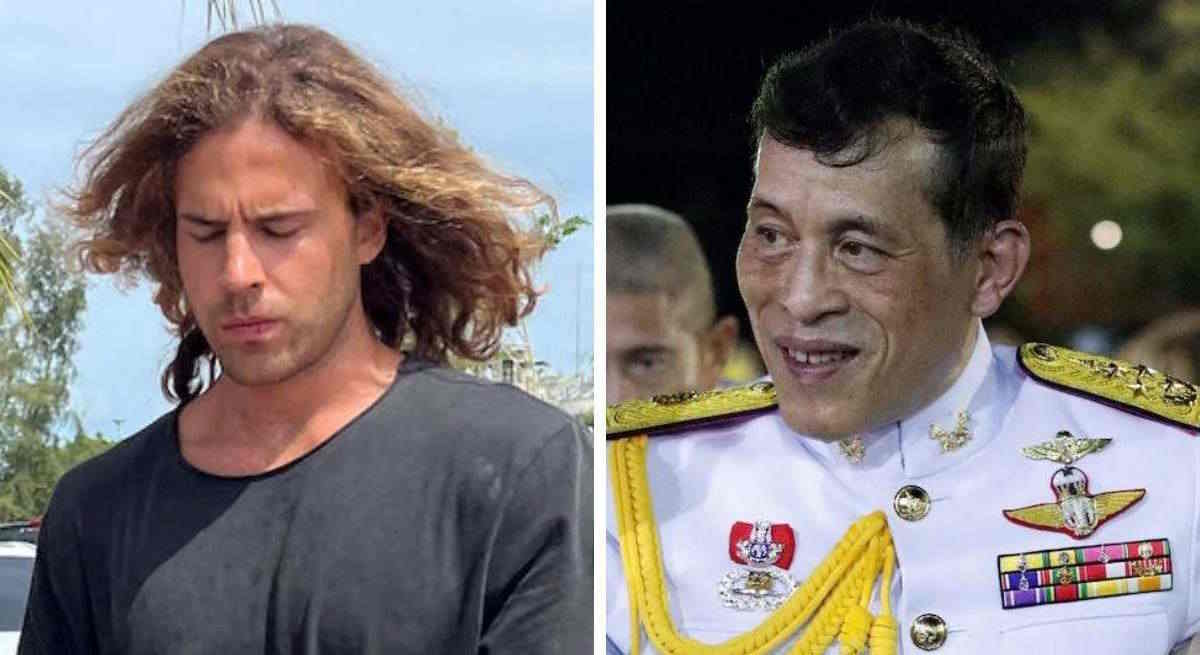 Daniel Sancho y Rama X de Tailandia