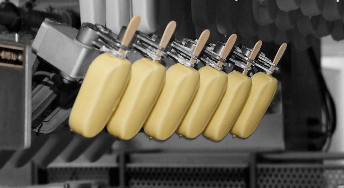 Líneas de helados de Estiu.