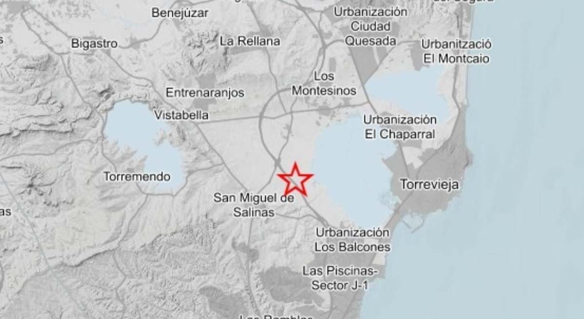 Terremoto en Alicante.