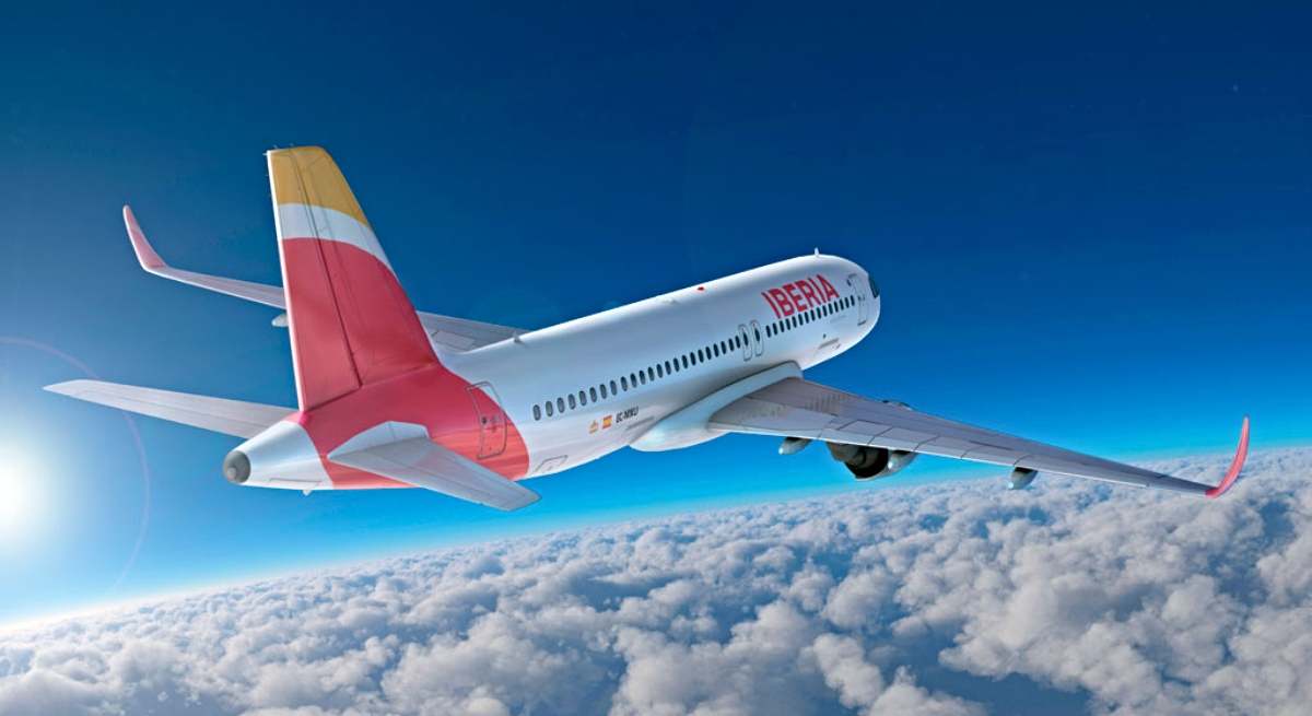Un avión de Iberia