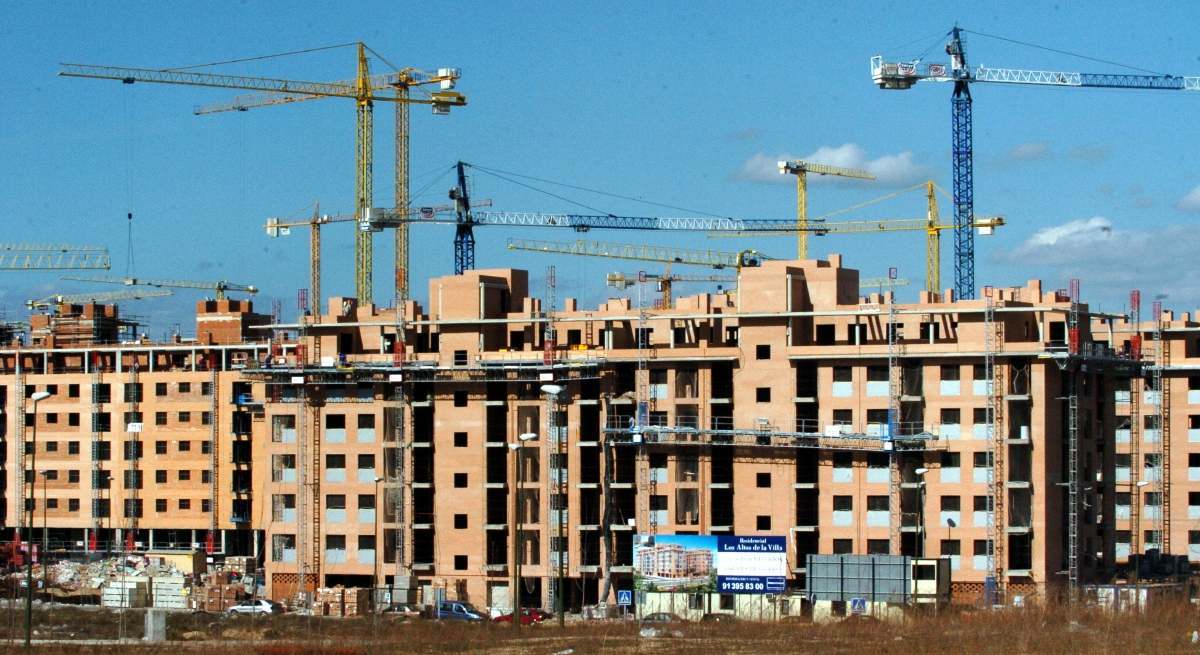Viviendas en construcción. EE