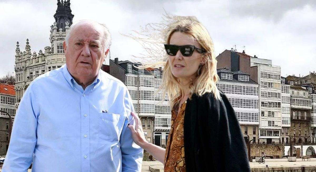 Amancio y Marta Ortega montaje en A Coruña