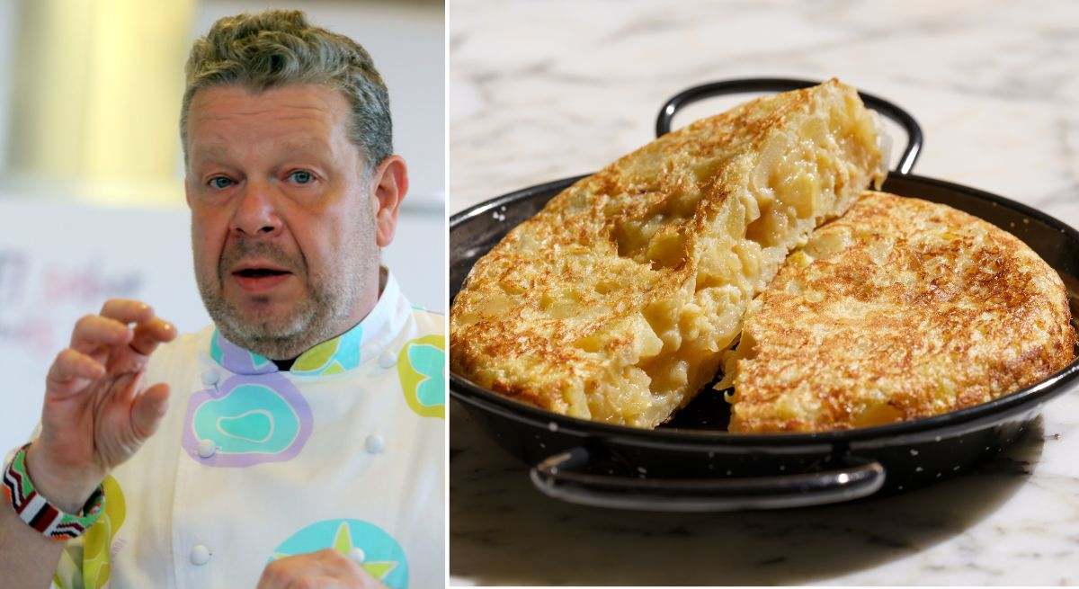 El secreto de Alberto Chicote para preparar la mejor tortilla de patatas: su técnica para cortar la patata