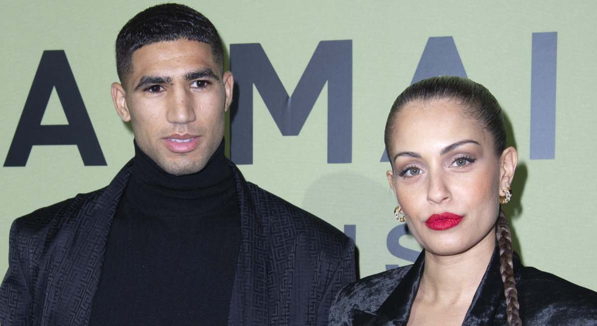 Hiba Abouk y Achraf Hakimi