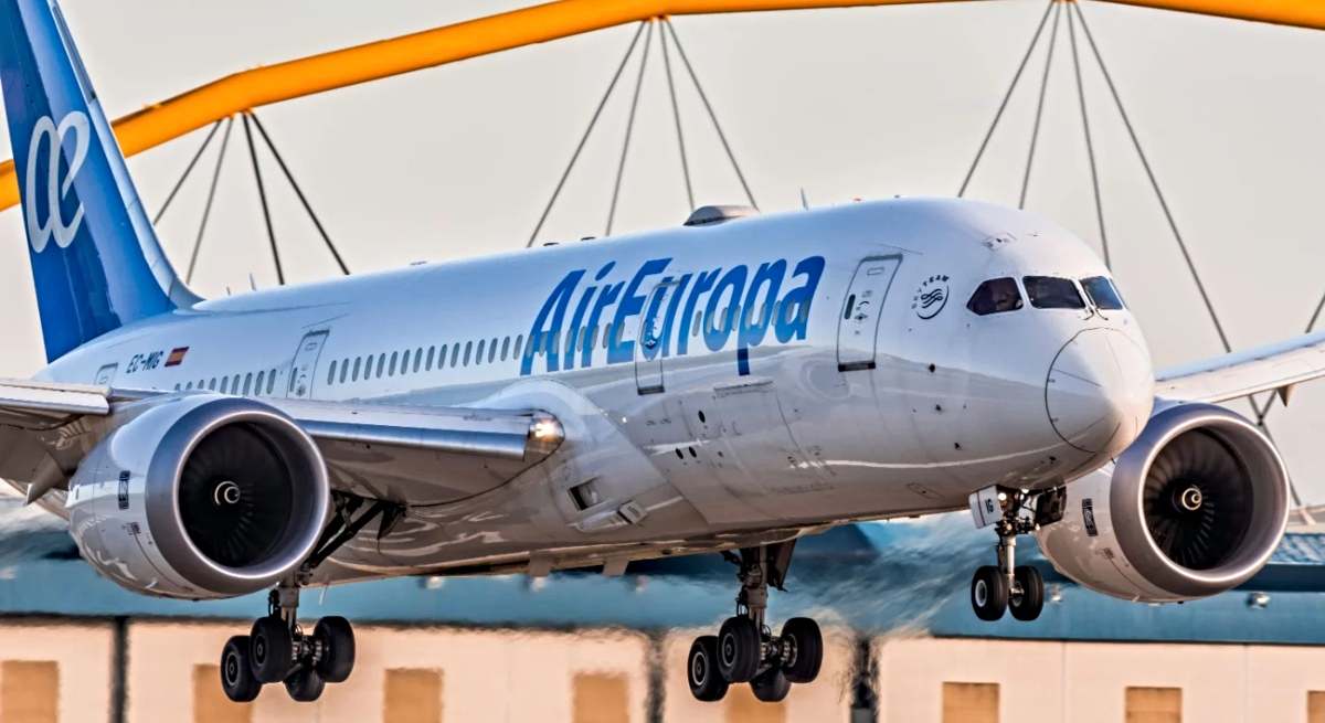 Un avión de Air Europa
