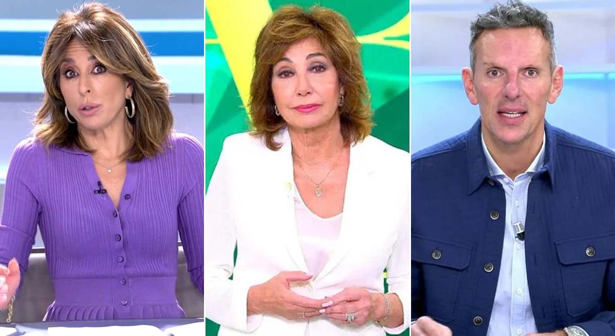 Ana Terradillos, Ana Rosa y Joaquín Prat
