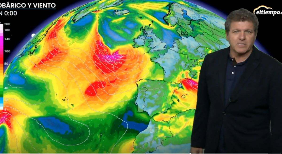 Mario Picazo y la predicción para este fin de semana. / Foto: eltiempo.es