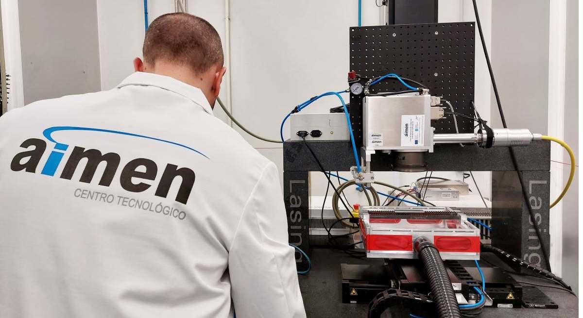 Laboratorio de AIMEN Centro Tecnológica AIMEN ubicado en Vigo.