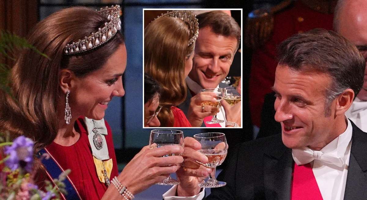 Kate Middleton Emmanuel Macron 