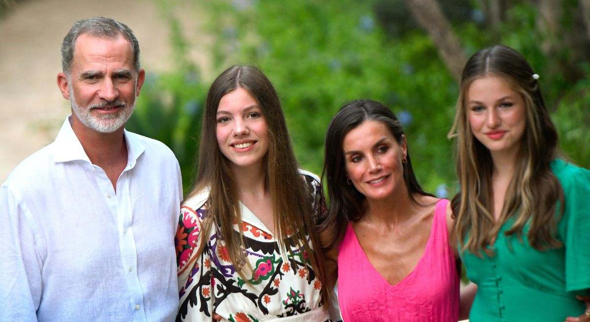 felipe Vi letizia infantas mallorca