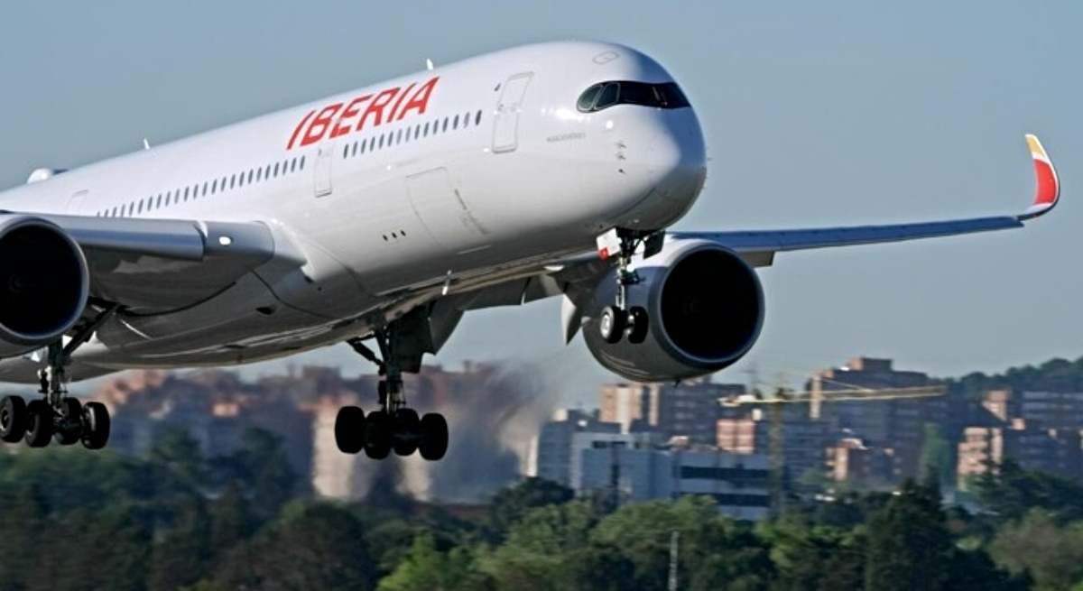 Un avión de Iberia