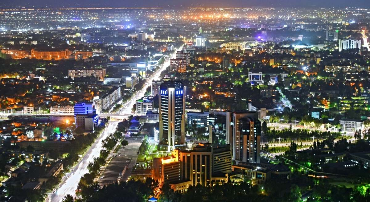 Vista de la ciudad de Taskent