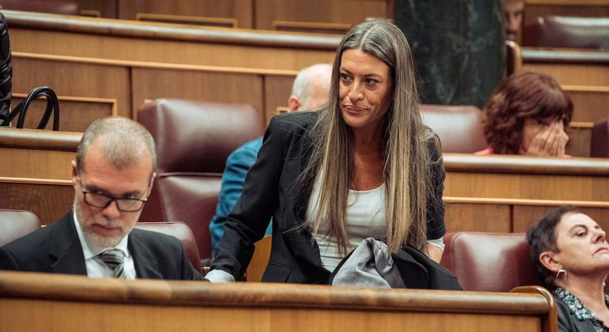 La portavoz de Junts en el Congreso, Miriam Nogueras. Foto: EP.