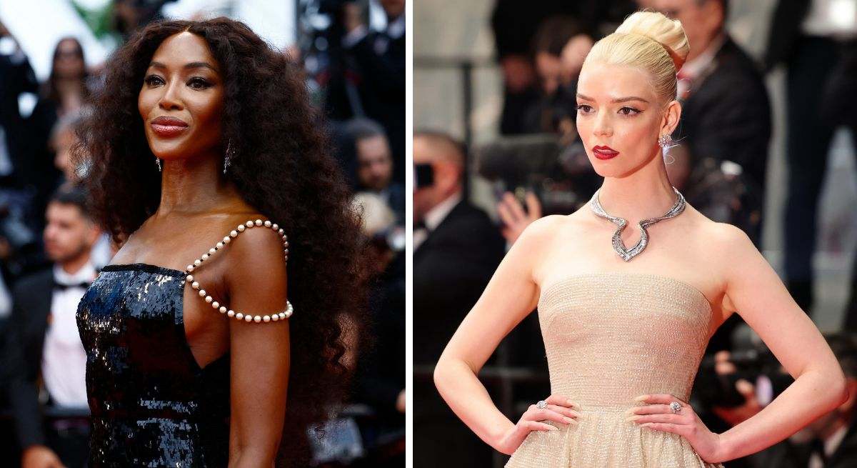 Naomi Campbell y Anya Taylor-Joy