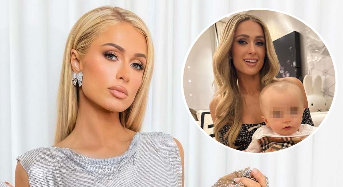 Paris Hilton con su bebé, vientre de alquiler 