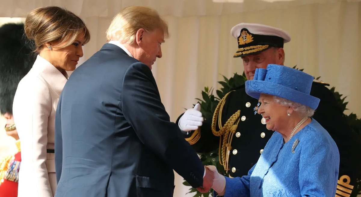 Isabel II Donald Trump 