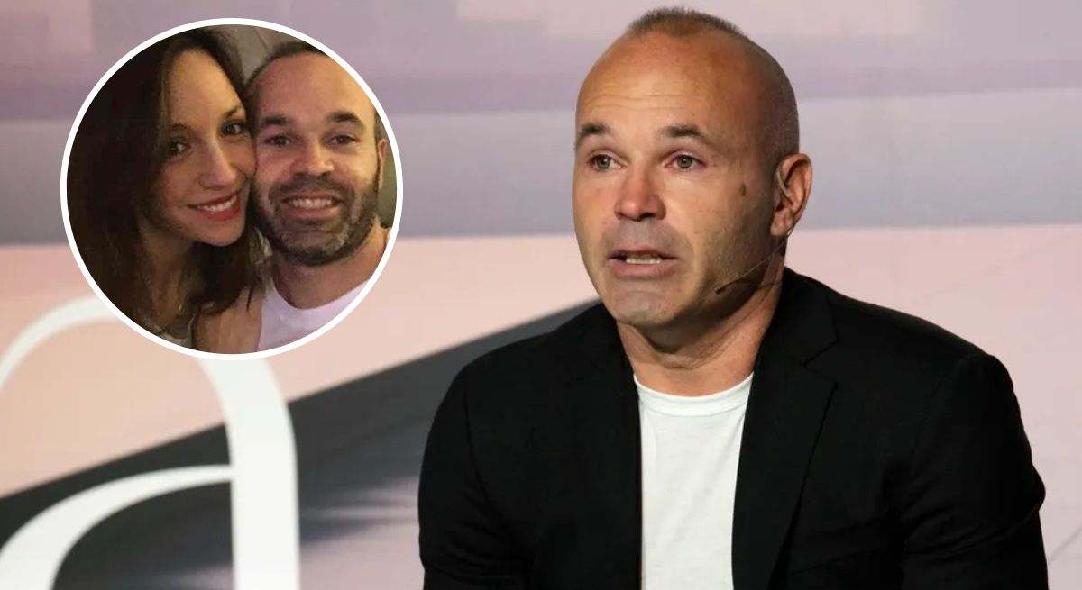 Iniesta y su mujer, Anna
