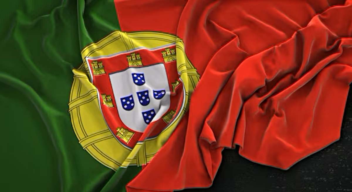 La bandera de Portugal