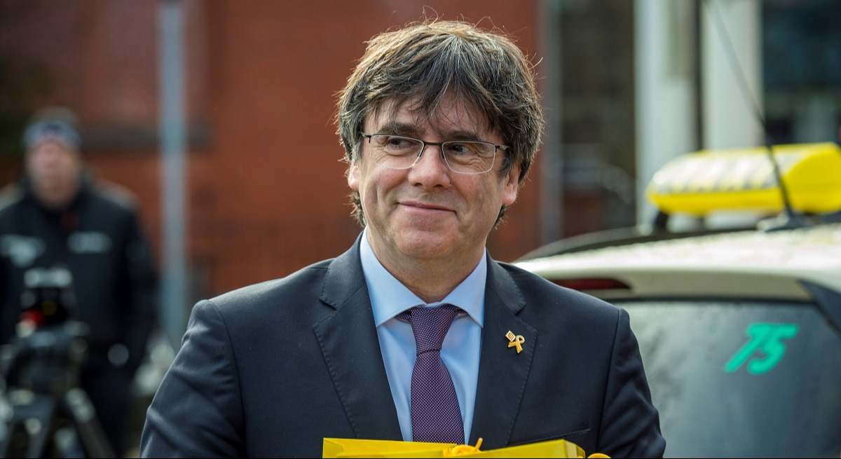 El expresidente de Cataluña, Carles Puigdemont