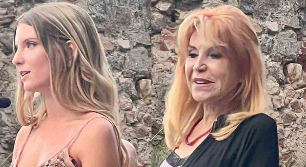 Carmen Thyssen y su hija 