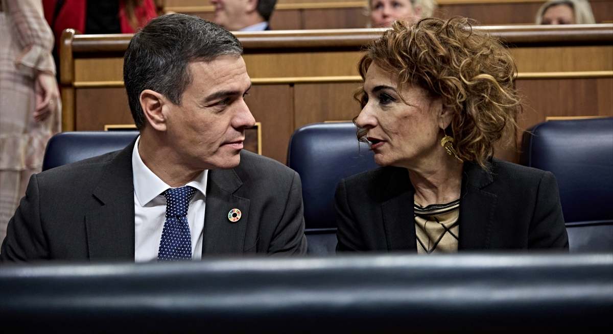 Pedro Sánchez y María Jesús Montero / EP